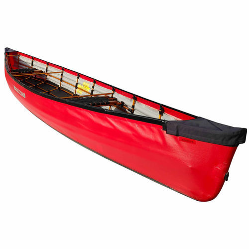 Mehrzweck-Kanu - PakCanoe 165 - Faltboot - Zweisitzer / für Erwachsene / rot