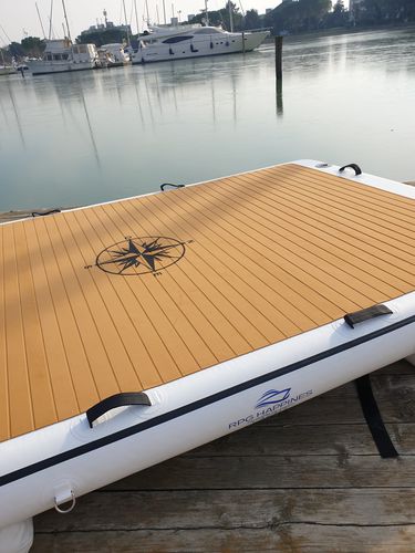 Schwimmende Plattform - Ped300/200 - RPG s.r.l. - aufblasbar / für Boot / für Yacht
