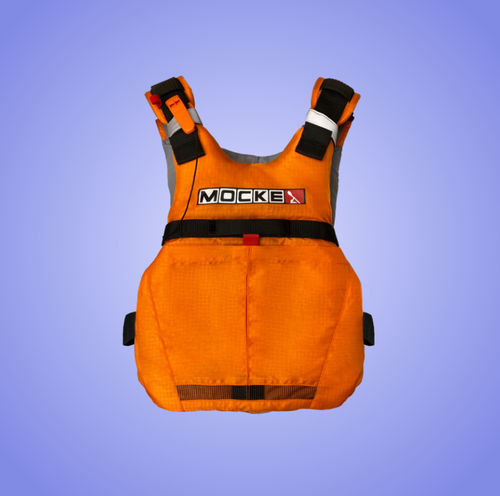 Wassersport-Schwimmweste - Mocke - für Männer / Schaumstoff / orange