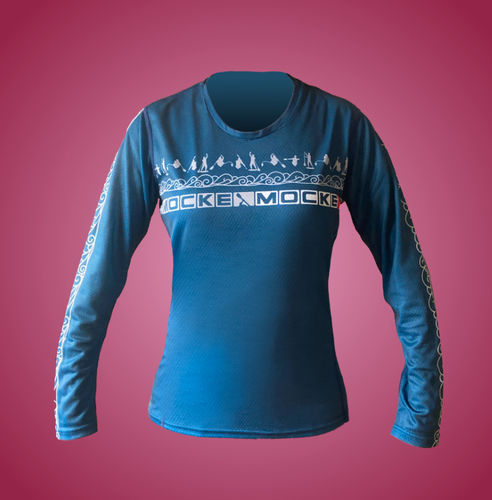 Lycra-Shirt / Langarm - LS FLY DRY - Mocke - für Frauen