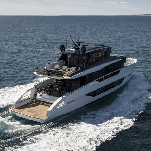 Motoryacht für Kreuzfahrten - AX8 - Astondoa - mit Steuerhaus / IPS / 6 Kabinen