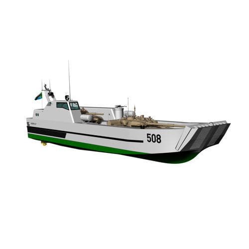 Landungsboot-Spezialschiff - SHERPA 27 - KND Naval Design - Aluminium