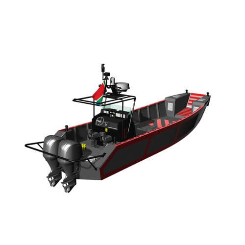 Arbeitsboot Berufsschiff - Blackout 1100 - KND Naval Design - Außenborder / PEHD / Festrumpf