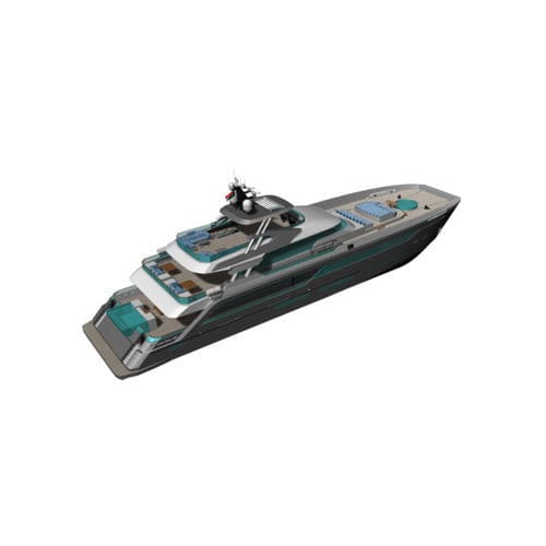 Katamaran-Superyacht - Majestic 40 - KND Naval Design - für Kreuzfahrten / Flybridge / Jetantrieb
