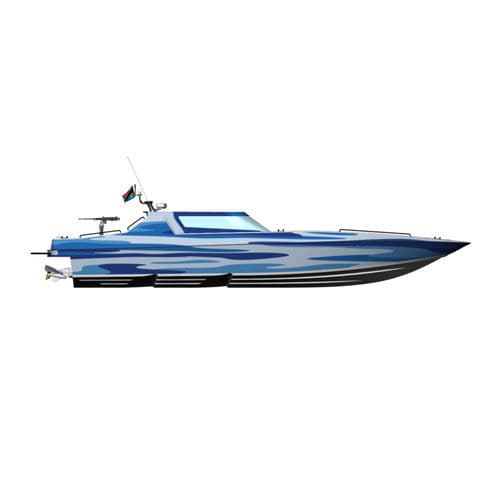 Patrouillenboot - SHADOWHAWK 18 - KND Naval Design - Innenborder / Aluminium / Festrumpf