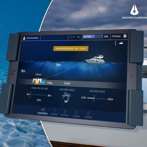Fernüberwachung und Alarmanlage für Boot - Swiss Ocean Tech - für Yacht / Multifunktion / Ankerung