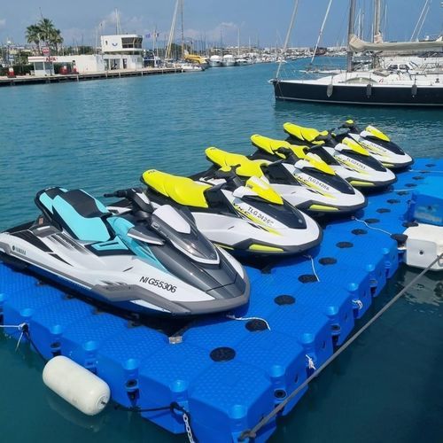 Schwimmponton - AQUA-MODULE - modular / Anker / für Yachthafen