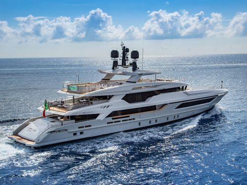 Megayacht für Kreuzfahrten - SILVER FOX - Baglietto spa - Raised Pilothouse / Stahl / mit Pool