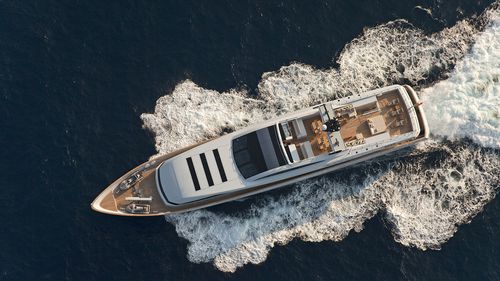 Superyacht für Kreuzfahrten - APACHE II - Baglietto spa - mit Steuerhaus / Gleiter