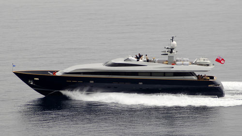 Superyacht für Kreuzfahrten - IROCK  - Baglietto spa - Flybridge / Gleiter