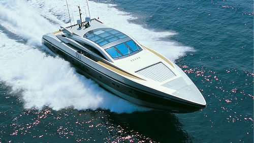 Superyacht für Kreuzfahrten - ASTARTE - Baglietto spa - mit Steuerhaus / 4 Kabinen / Gleiter
