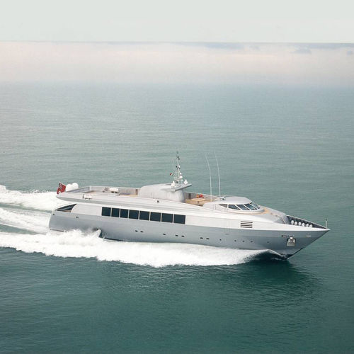 Megayacht für Kreuzfahrten - BLUE ICE - Baglietto spa - mit Steuerhaus / 5 Kabinen / Gleiter