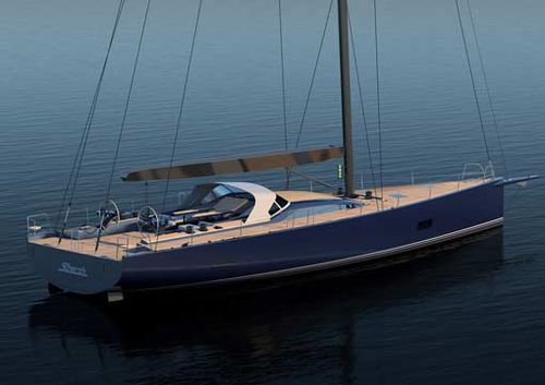 Segelyacht für Kreuzfahrten - M66RS - Mylius Yachts - 3 Kabinen / 7 Kojen / mit offenem Heck