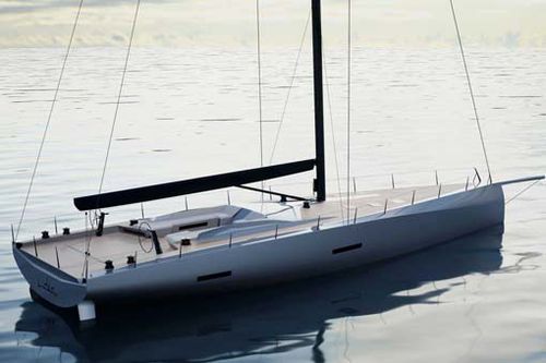 Segelyacht für Kreuzfahrten - M72 - Mylius Yachts - mit offenem Heck / Bugspriet / mit Doppelsteuerrad
