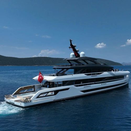 Megayacht für Kreuzfahrten - NB31 - Norse Shipyard/Design - Raised Pilothouse / senkrechter Bug