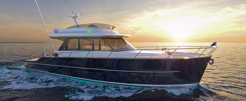 Sportfischer-Motoryacht - 63 - Burger Boat Company - Flybridge / IPS / 3 Kabinen
