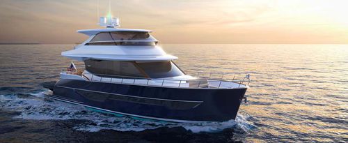 Motoryacht für Kreuzfahrten - 66  - Burger Boat Company - Flybridge / 3 Kabinen / Aluminium