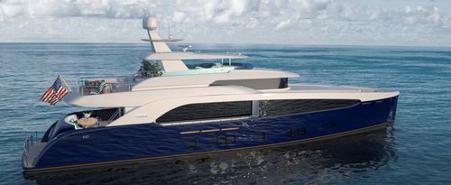 Superyacht für Kreuzfahrten - 112' RPH - Burger Boat Company - Raised Pilothouse / 4 Kabinen / Verdränger