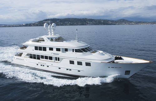 Superyacht für Kreuzfahrten - MIRGAB V - Burger Boat Company - klassisch / mit Steuerhaus / 5 Kabinen