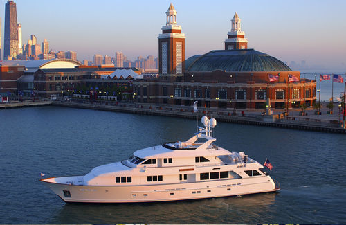 Superyacht für Kreuzfahrten - LADY GRACE MARIE - Burger Boat Company - Flybridge / 4 Kabinen / nach Maß