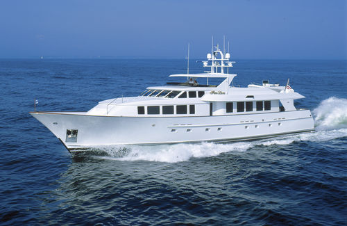 Superyacht für Kreuzfahrten - FAE LON - Burger Boat Company - Flybridge / Verdränger Rumpf / nach Maß