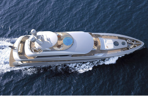 Superyacht für Kreuzfahrten - 144' TRI-DECK - Burger Boat Company - mit Steuerhaus / 5 Kabinen / Verdränger Rumpf