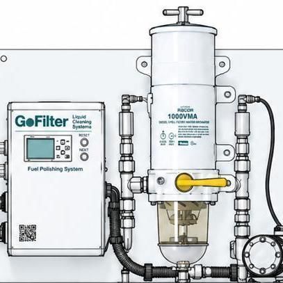 Kraftstoff Reinigungssystem / für Diesel - GOF 1800 - GOFILTER D&S GMBH - für Schiffe / automatisch