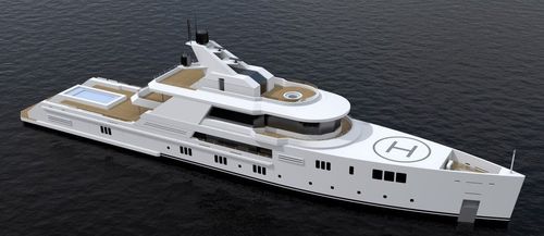 Superyacht für Kreuzfahrten - 75m - Brythonic Yachts - Stahl / Aluminium / Eisklasse
