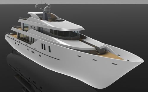 Superyacht für Kreuzfahrten - 50m - Brythonic Yachts - Stahl / Aluminium