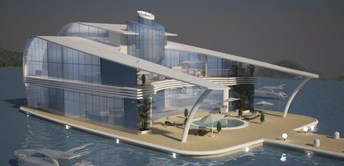 Schwimmstruktur - VIP Villas - Brythonic Yachts