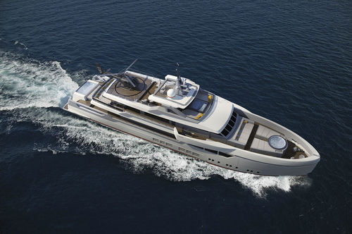 Superyacht für Kreuzfahrten - 45m - Brythonic Yachts - Stahl / Aluminium / mit Pool