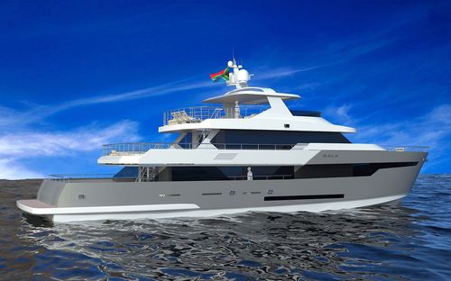 Motoryacht für Kreuzfahrten - 30m - Brythonic Yachts - Aluminium