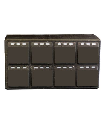 Schalttafel für Boot - SP8 - SAFIERY PTY LTD - Strom / wasserdicht / LED