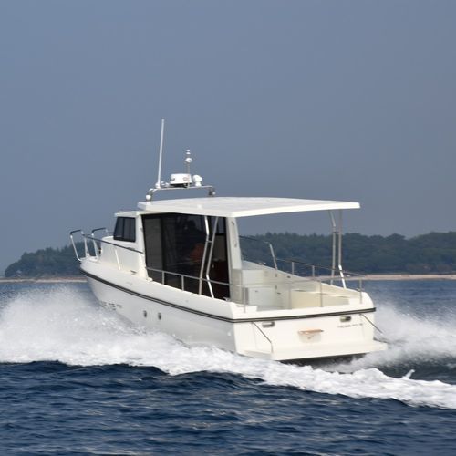 Berufsschiff / Berufsschiff für Fischerei - FISHERLINE 35 PRO - Marservis - Innenborder / Festrumpf