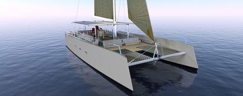Katamaran - NAVIS 50 - NAVIS LR - Küstenfahrten / Daysailer / 2 Kabinen