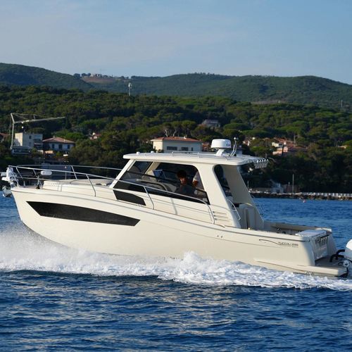 Zweimotoriges Angelboot für Tagesfahrten - T295 VM - Tuccoli - Technology Boats - Open / Hardtop / für Angelsport