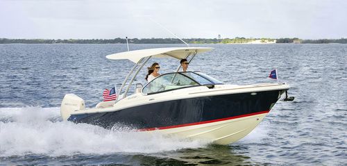 Außenborder-Runabout - CALYPSO 24 - Chris Craft - mit Doppelkonsole / Bowrider / Open