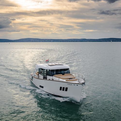 Express-Cruiser / Innenborder - 450  - PELSOLUTIONS - elektrisch / zweimotorig / Hardtop