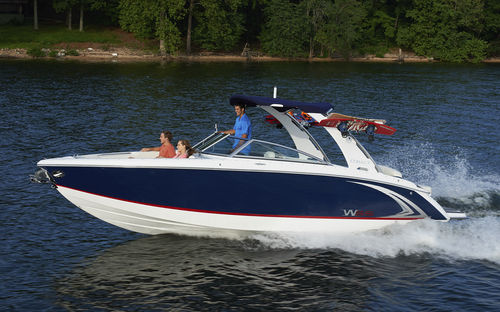 Innenborder-Runabout - R7 SURF - Cobalt Boats - mit Doppelkonsole / Bowrider / Wakeboard
