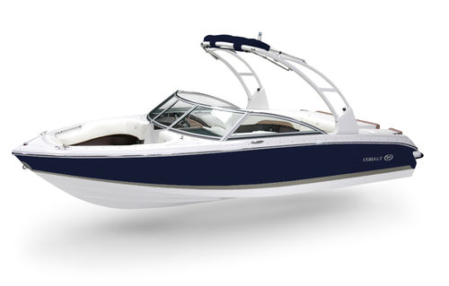 Innenborder-Runabout - 10 series - Cobalt Boats - mit Doppelkonsole / Bowrider / Wasserski