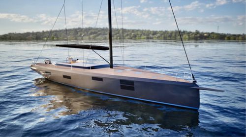 Segelyacht für Kreuzfahrten - Comet Maxi - Comar Yachts - 3 Kabinen / mit offenem Heck / Bugspriet