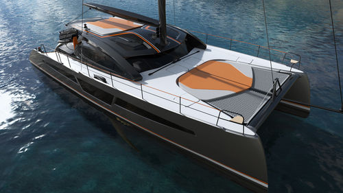 Katamaran-Segelyacht - C–Cat 56 - Comar Yachts - für Kreuzfahrten / 3 Kabinen