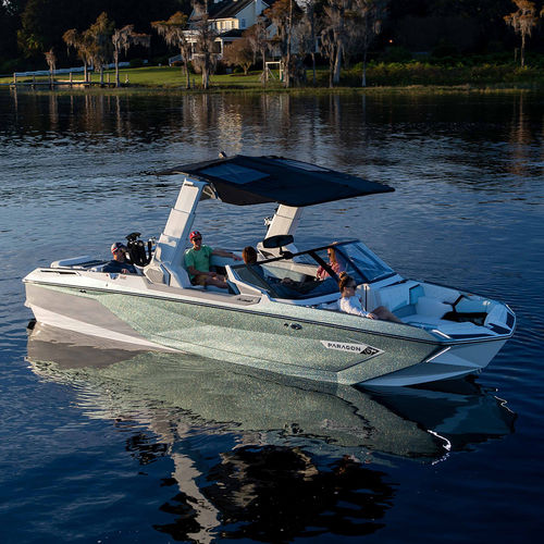 Wakeboard-Runabout - G25 PARAGON - Nautique Boat Company - Innenborder / mit Doppelkonsole / Bowrider