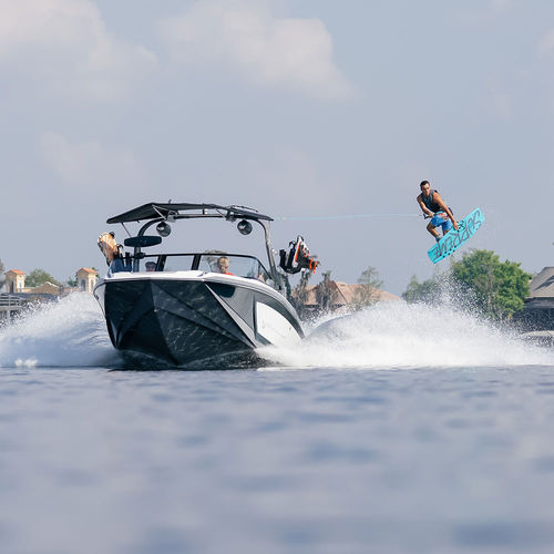 Innenborder-Runabout - SUPER AIR GS20 - Nautique Boat Company - mit Doppelkonsole / Bowrider / Open