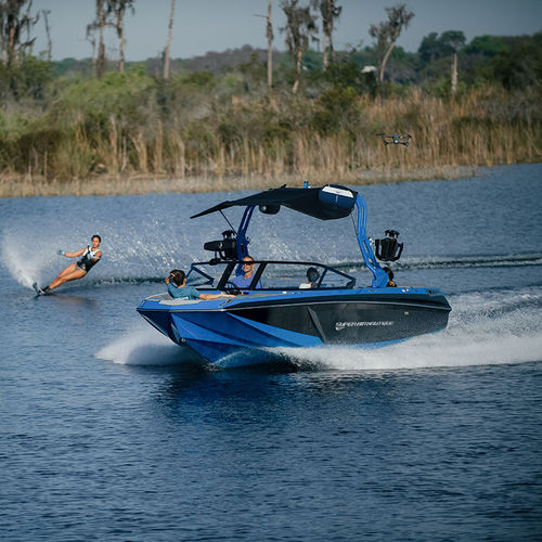 Innenborder-Runabout - SUPER AIR GS22 - Nautique Boat Company - mit Doppelkonsole / Bowrider / Open