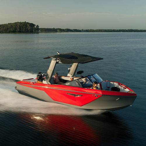 Wakeboard-Runabout - S23 - Nautique Boat Company - Innenborder / mit Doppelkonsole / Bowrider