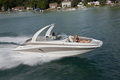 Deck-Boat / Innenborder - E275 - Crownline - Open / mit Doppelkonsole / Bowrider