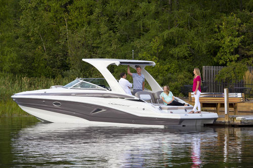 Cabin-Cruiser / Innenborder - E305 - Crownline - Open / mit Doppelkonsole / Bowrider