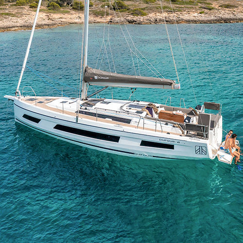 Segelboot für Kreuzfahrten - 41 - Dufour Yachts - 3 Kabinen / 4 Kabinen / 8 Kojen