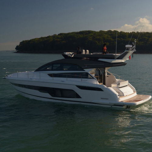 Motoryacht für Kreuzfahrten - Squadron 50 - Fairline - Flybridge / IPS / 3 Kabinen